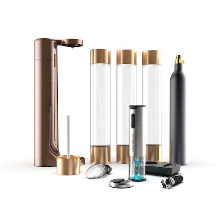 Drinkpod Fizzpod Cognac + 1 C02 + WineKey Bundle FZCOG-C02-WNK